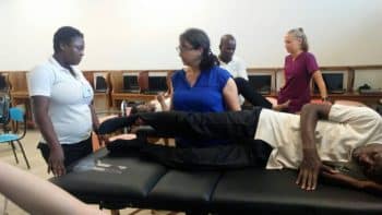 Claudia Medeiros In Haiti May 2017 4 - Faculty Spotlight: Claudia Medeiros, Pt, Dpt, Gcs, Ap @ Ku Miami - Featured Articles