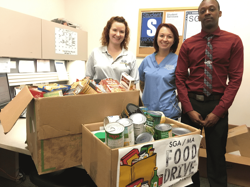 Tampa 039 S Sga Amp Ma Students Hold A Canned Food Drive - Community News