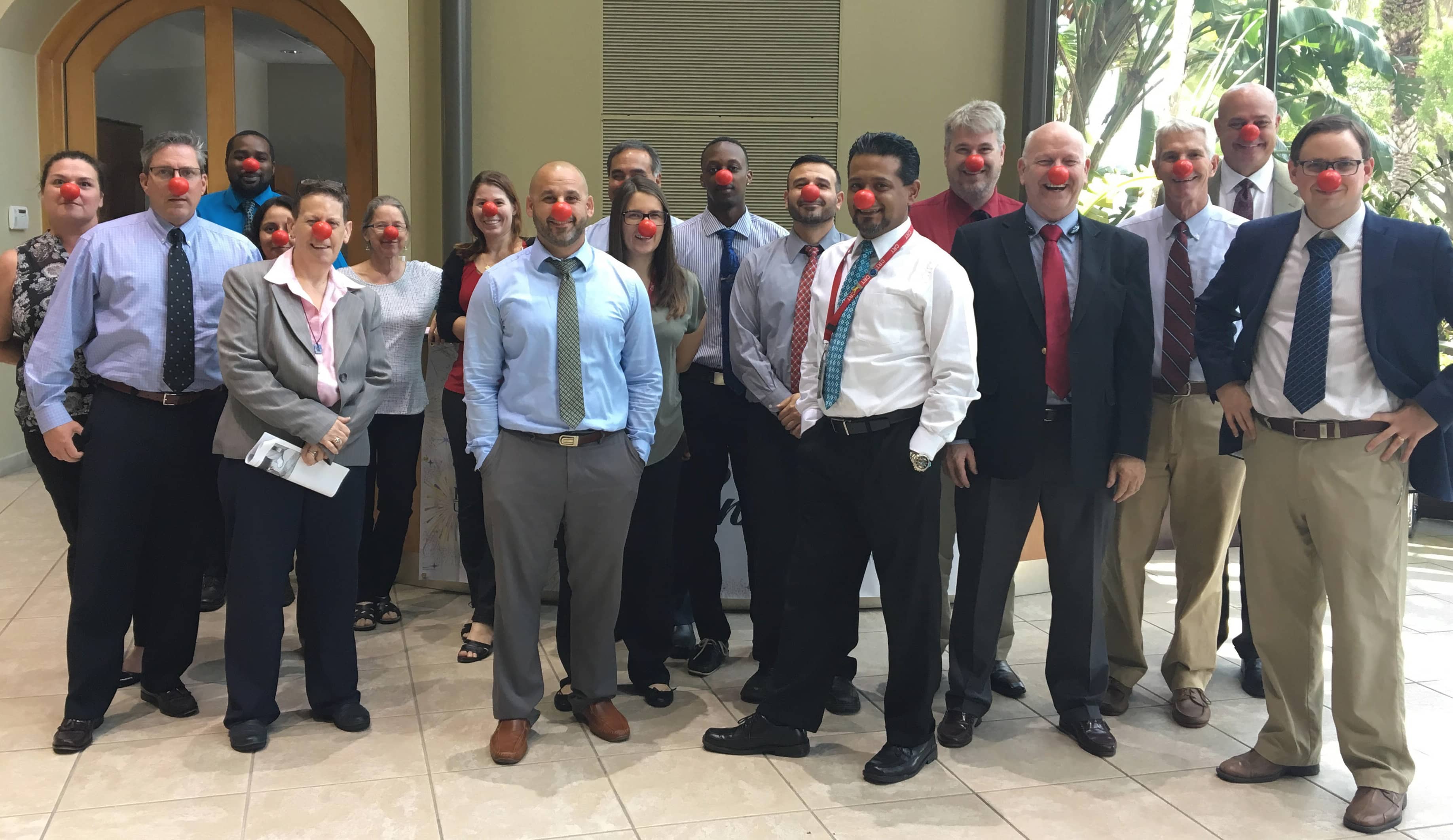 Tampa & New Port Richey Support #RedNoseDay