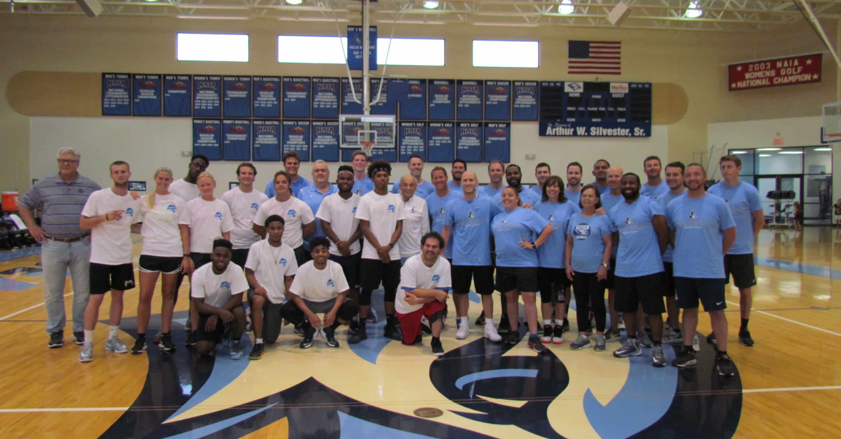 The Flagship Campus Held Annual Student vs. Faculty/Staff Basketball Game