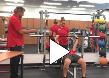 Ashleyymca - Coach's Corner - Melbourne Smft Discusses Bench Press Test - Featured Articles