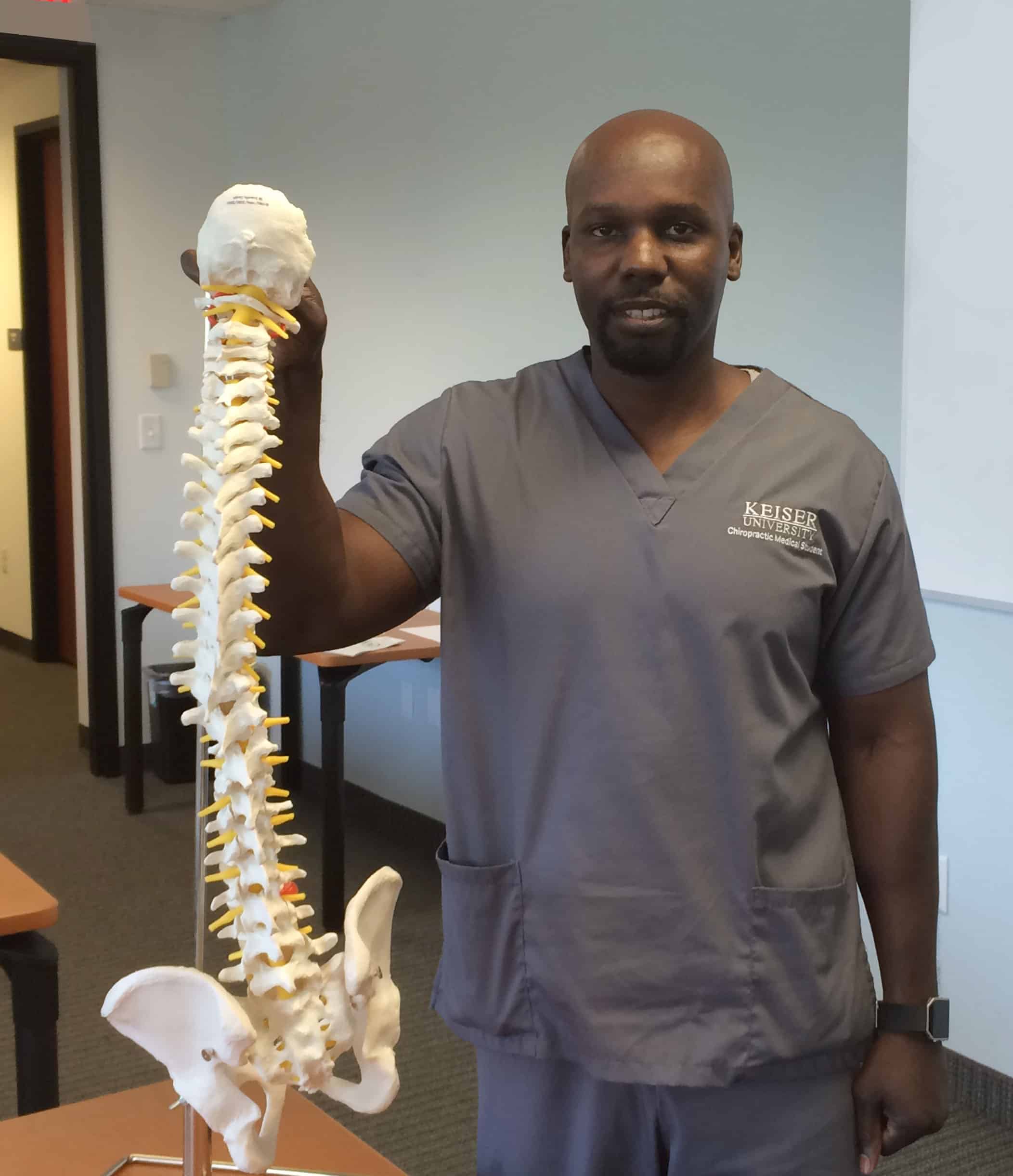 KU’s Chiropractic Medicine Program a ‘Natural Step’ for Port St. Lucie Campus Graduate