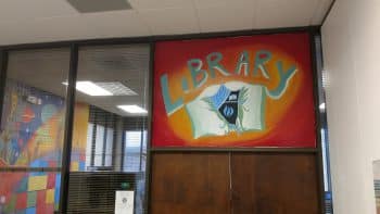 H S Library Mural May 2017 2 - Local High School Art Students Paint Murals In New Port Richey Campus Library - Community News