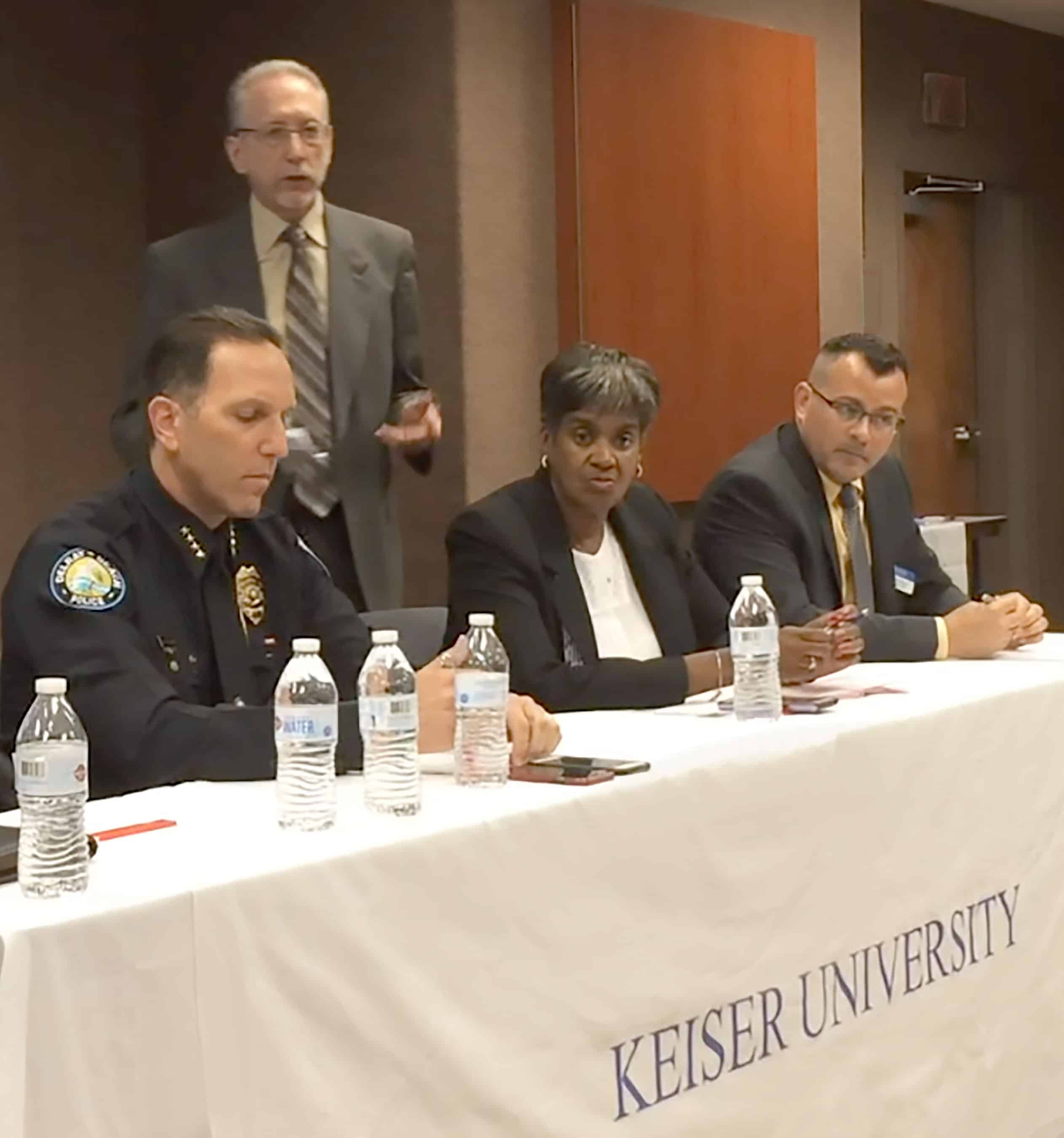 Keiser University Symposium Presents Community Policing   as an Effective Law Enforcement Tool