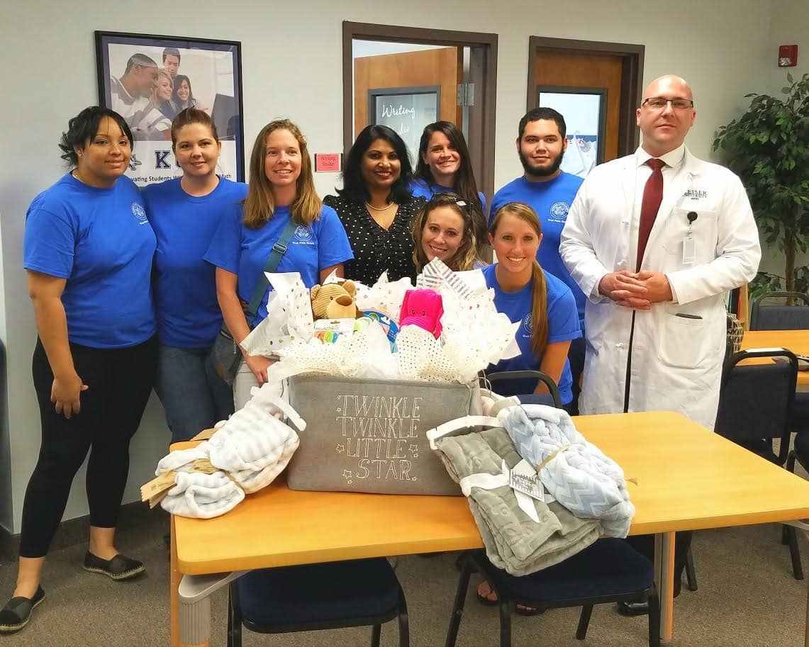 West Palm Beach Nursing Students Donate Items to Help Children with Medical Needs