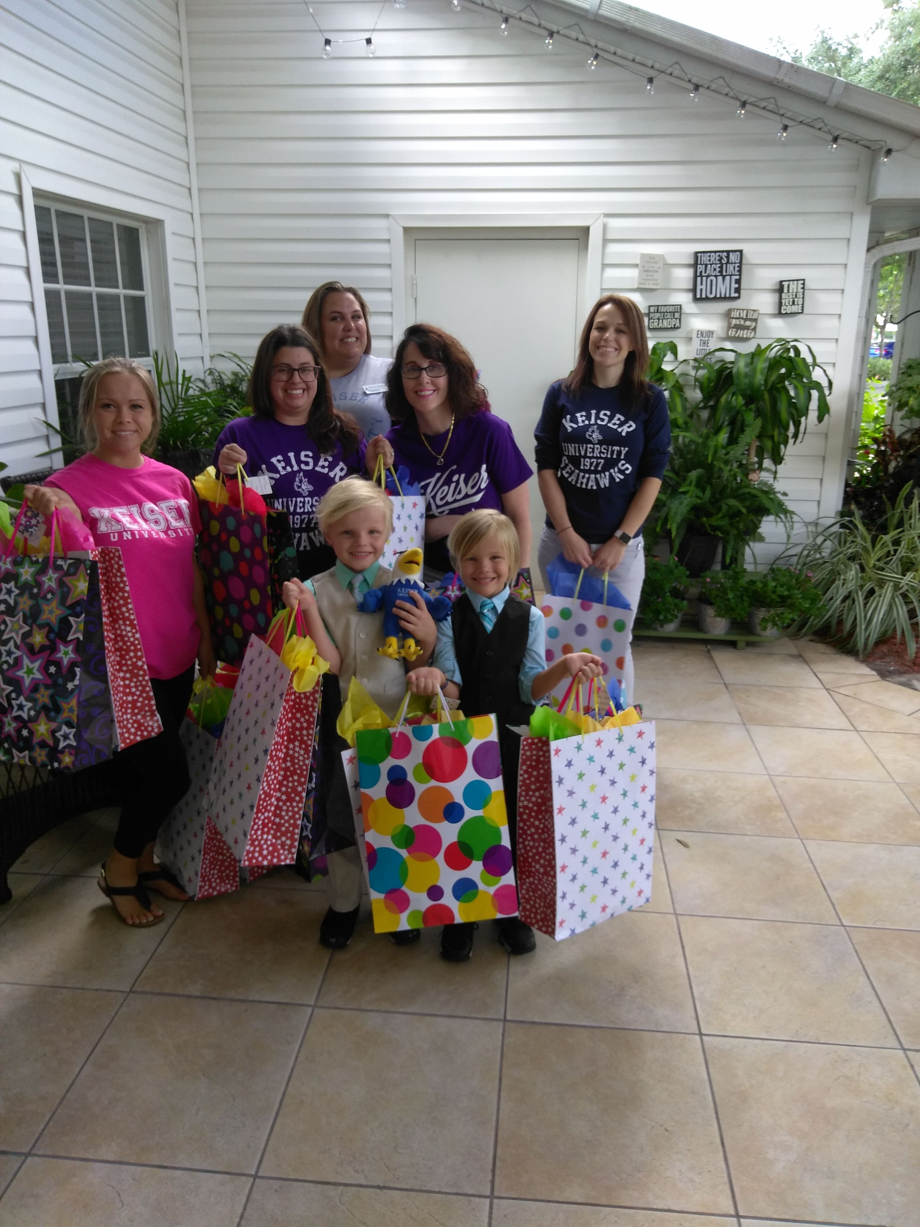 Clearwater SGA Visits Brookdale Senior Living for Father’s Day