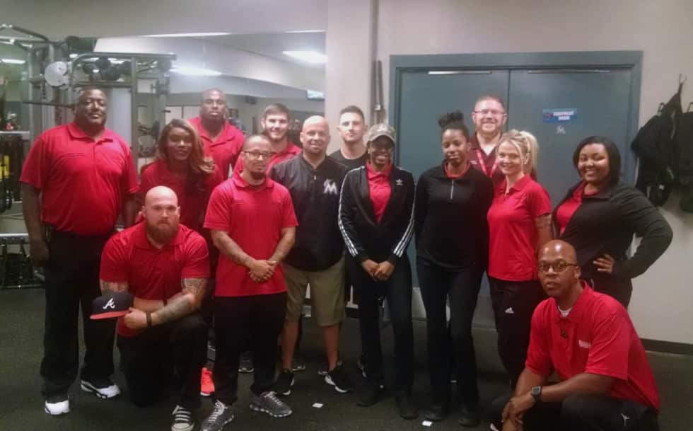 Jacksonville Students Visit an Athletic Training Facility Keiser