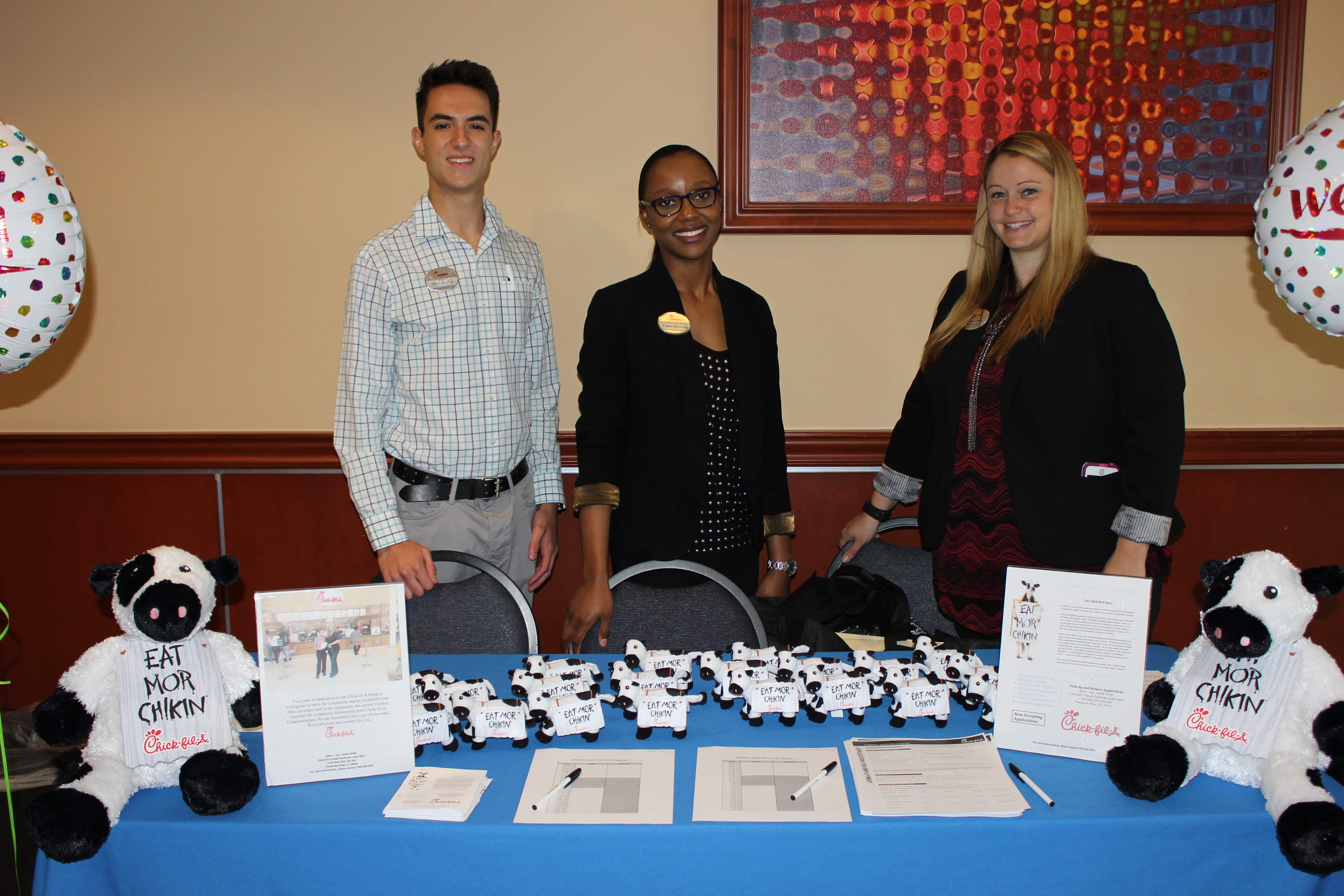 Chick-Fil-A Visits Pembroke Pines Campus