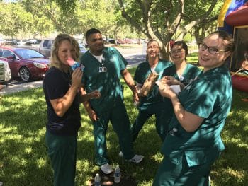 40th Bbq July 2017 2 - The Sarasota Campus Has A Bbq To Celebrate Ku's 40th Anniversary - Seahawk Nation