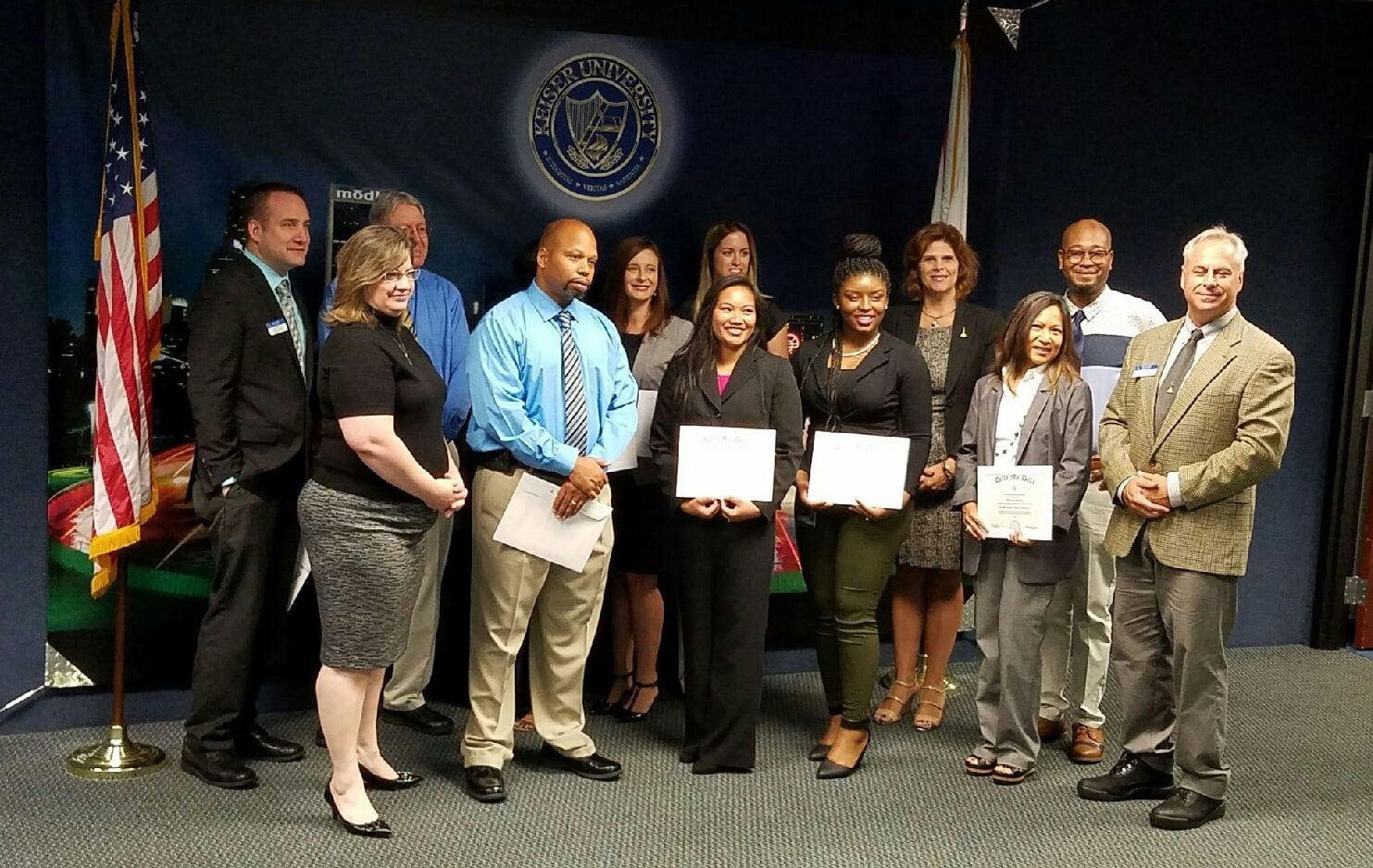 Jacksonville Holds a Delta Mu Delta Induction Ceremony