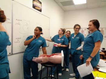 Dms Ob Exercises July 2017 1 - Melbourne Dms Students Learn About Fetal Lie - Academics