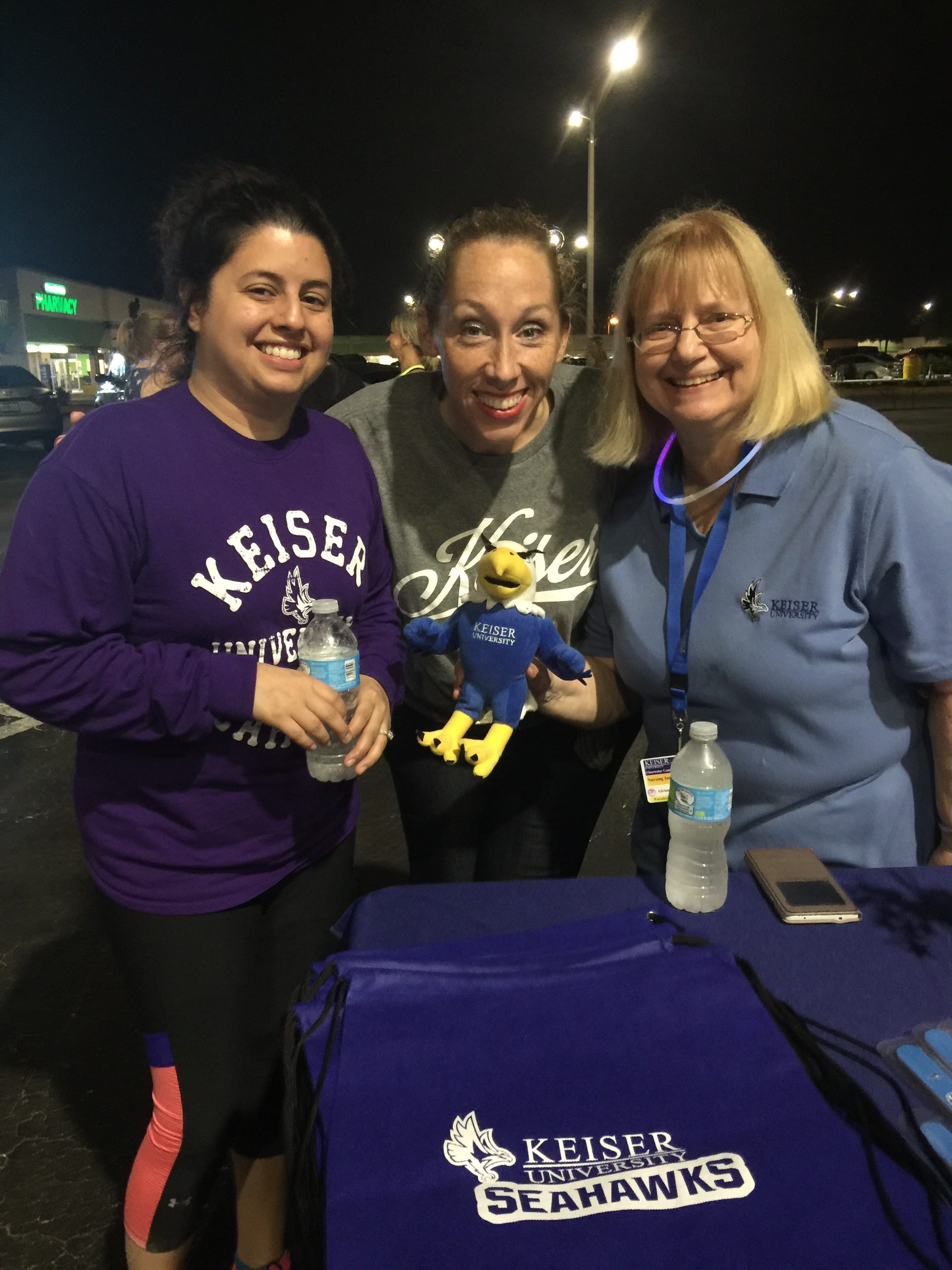 Clearwater Campus is Represented at Kiwanis Midnight Run