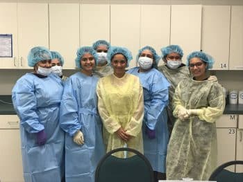 Ma Sutures July 2017 1 - Medical Assisting Students Learn How To Perform Sutures - Academics