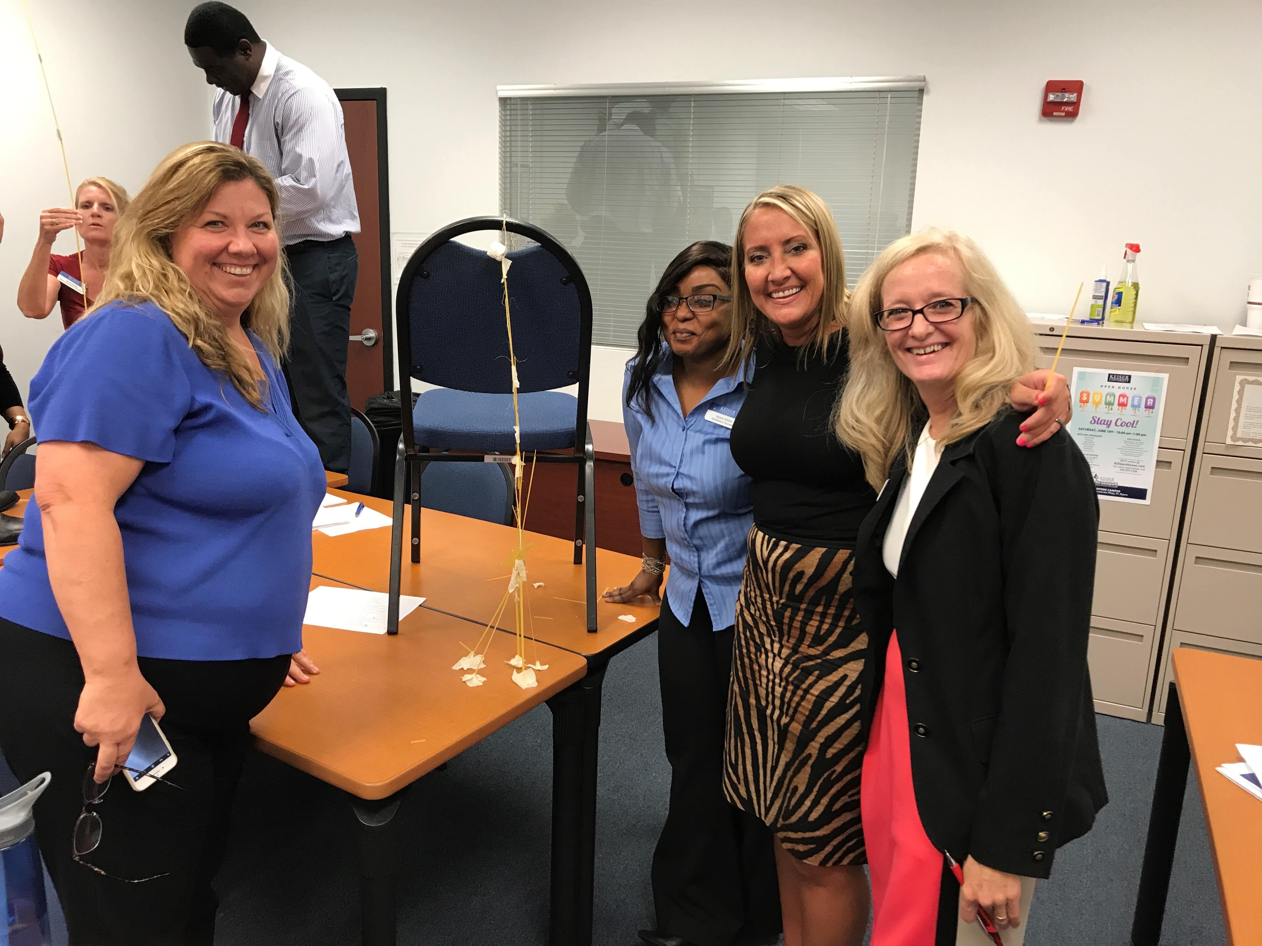 Teamwork Essential for Fort Myers Staff in Latest Team “Building” Challenge 
