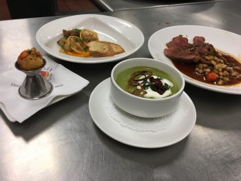 Ku Sar French Aug 2017 8 - Sarasota Culinary Students Prepare French Lunch Service - Academics