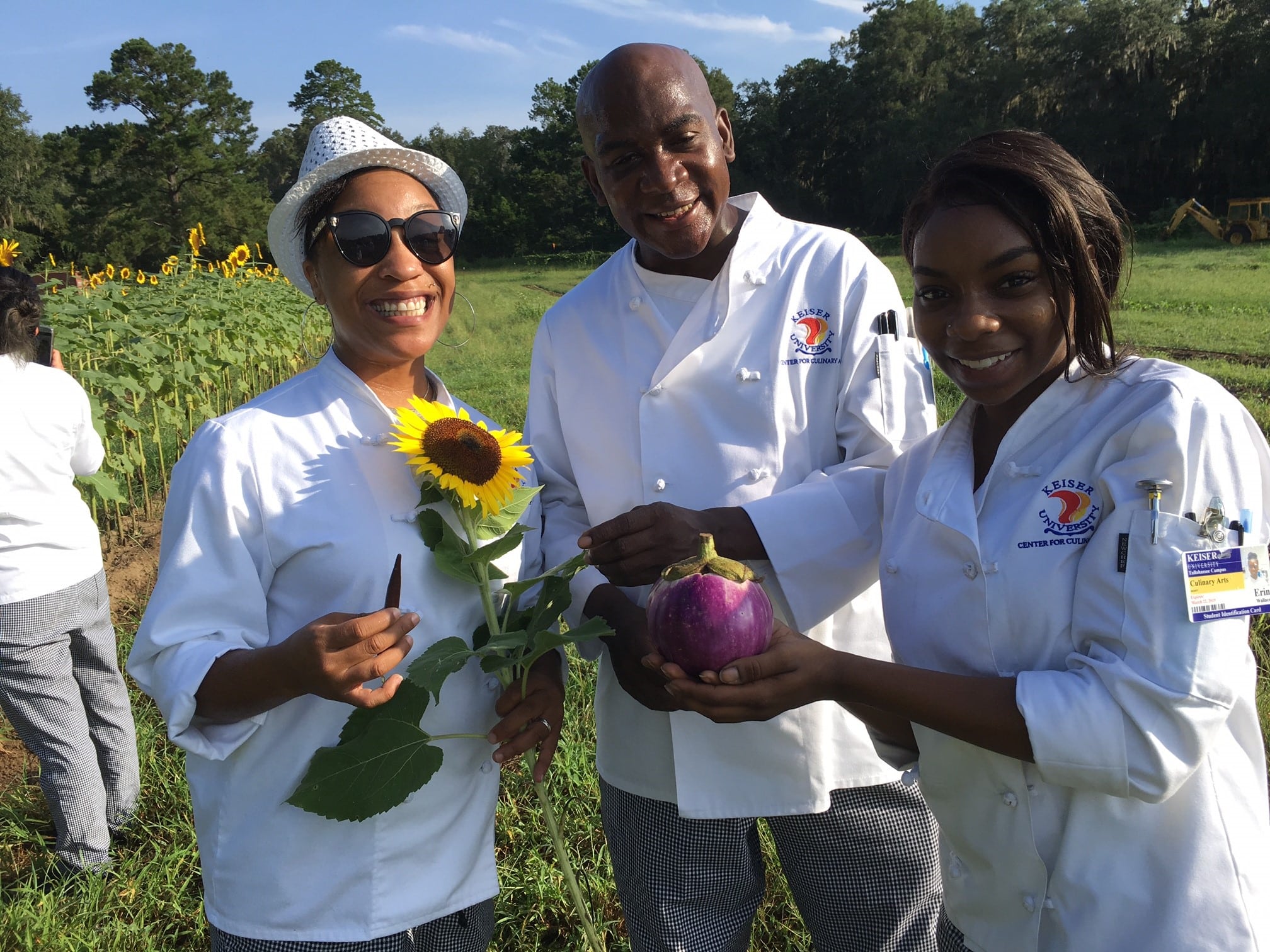 Culinary Students Visit Orchard Pond Organics