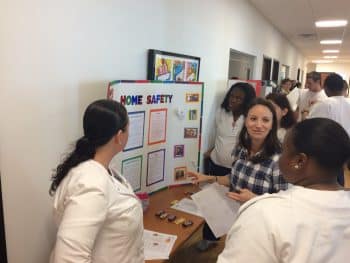 Nur Pediatric Aug 2017 4 - Nursing Students In Port St. Lucie Held A Health Fair - Academics