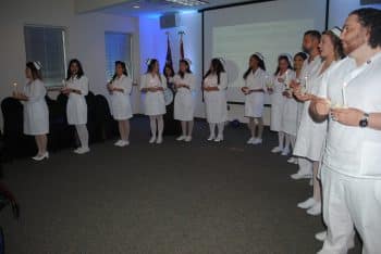 Nur Pinning Aug 2017 1 - Miami Nursing Students Attending Pinning Ceremony - Seahawk Nation