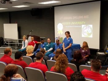 Ota Spelling Bee Aug 2017 1 - Ota Triumphant In First Annual Spelling Bee At Fort Myers Campus - Academics