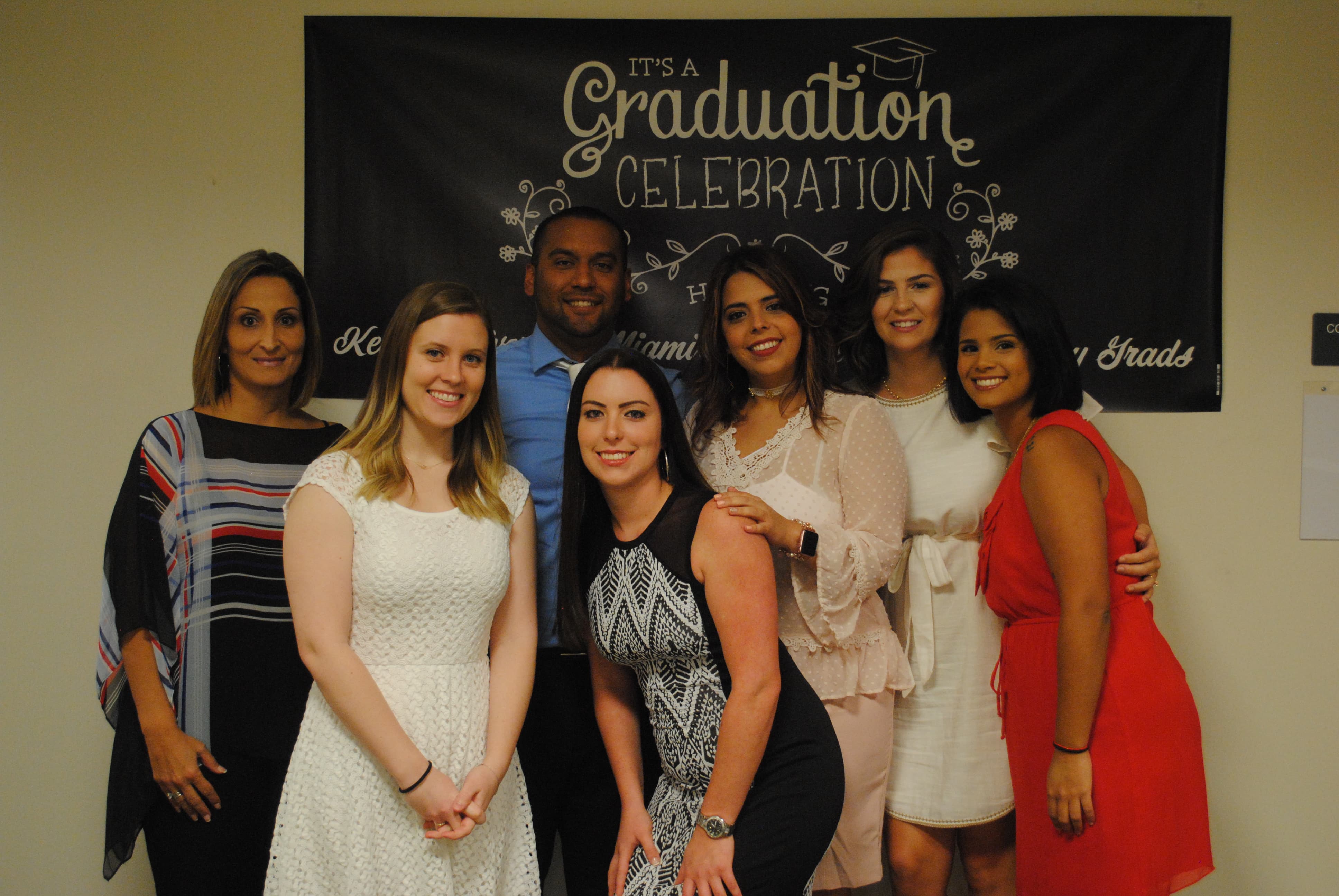 RT Students from Miami Campus Attend Their Pinning Ceremony