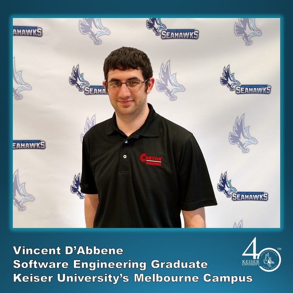 GRADUATE SPOTLIGHT: Vincent D’Abbene, Software Engineering Graduate from KU Melbourne