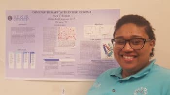 Biomedical Sciences Posters Aug 2017 2 - Orlando Biomedical Sciences Students Make Presentations - Academics