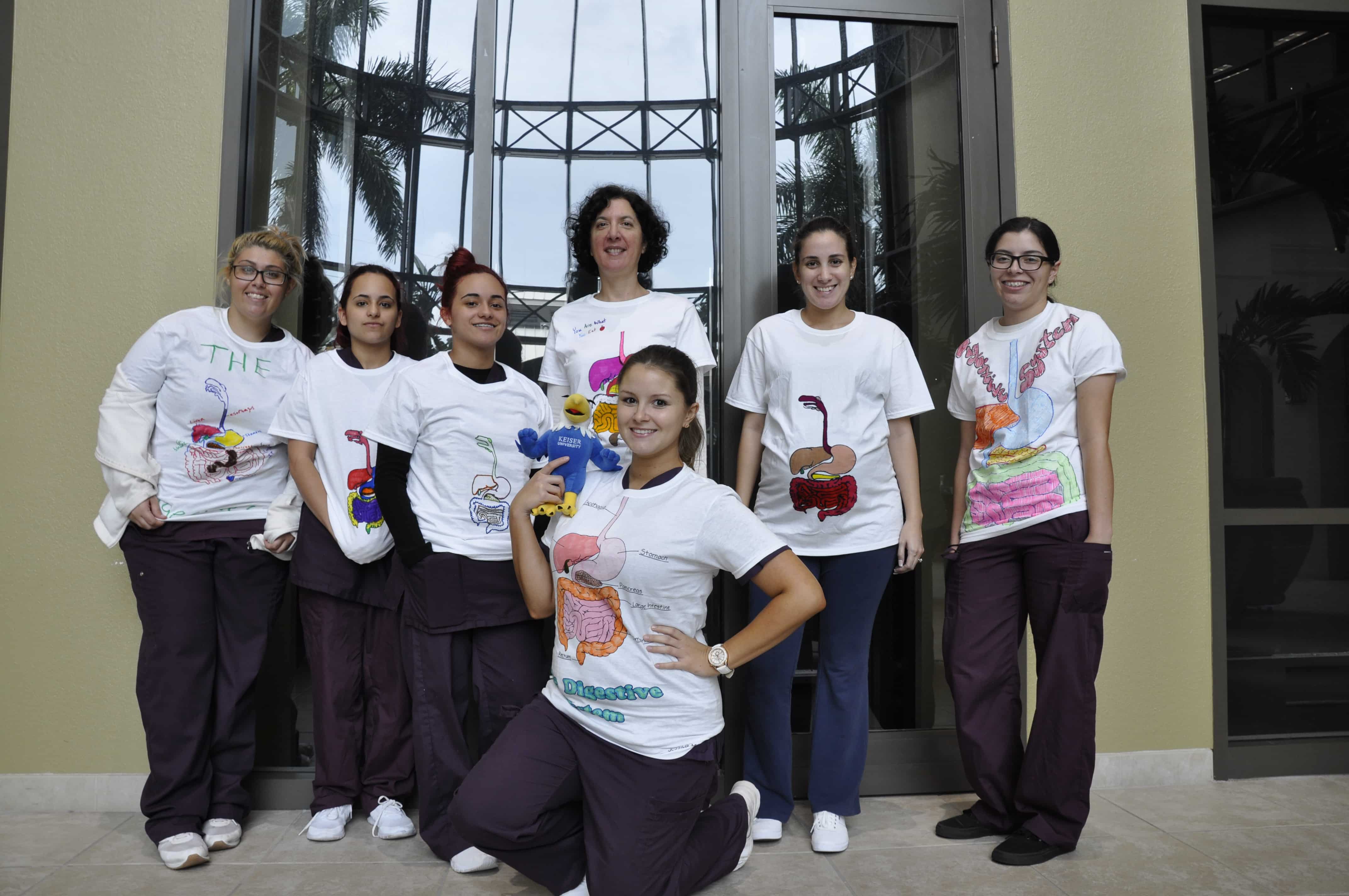 Medical Assisting Students Sell Shirts for Charity