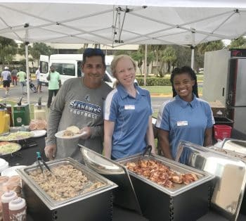 Student Appr Sept 2017 2 - Seahawk Nation Is Strong At The Flagship Campus During Student Appreciation