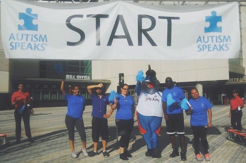 Ft. Lauderdale Participates in Autism Walk