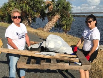 Coastal Cleanup After Irma Sept 2017 3 - Daytona Campus Participates In Coastal Clean-up After Hurricane Irma - Community News