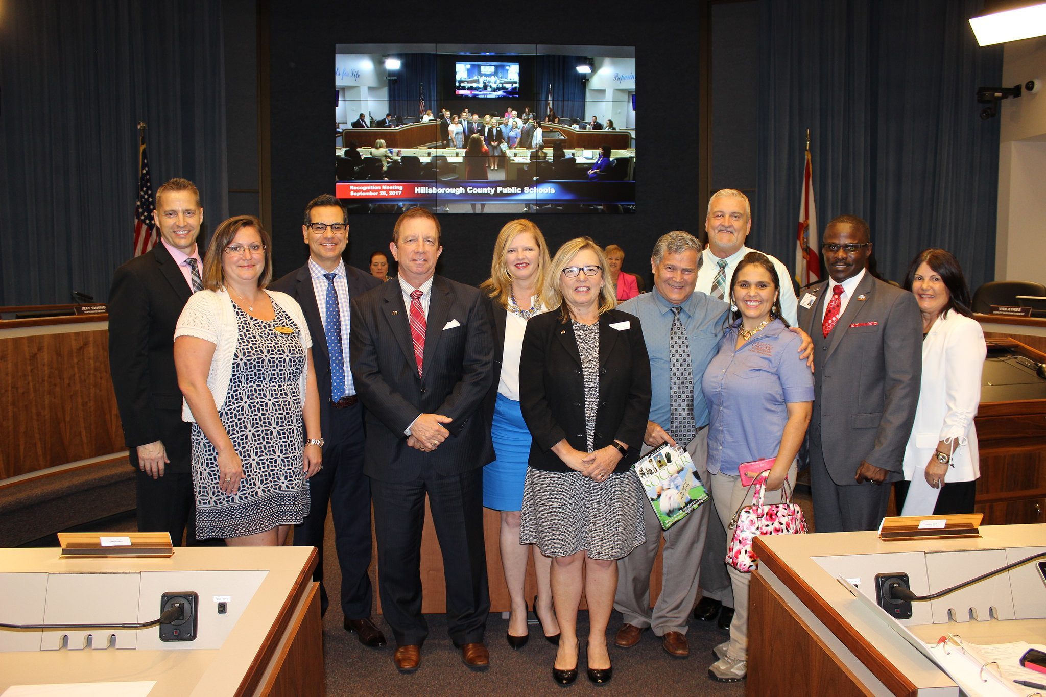 Tampa Campus Recognized by the Hillsborough County School Board