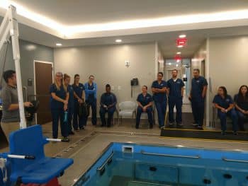 Img 20171016 083611580 - Lakeland Students Visit An Aquatic Therapy Facility - Academics