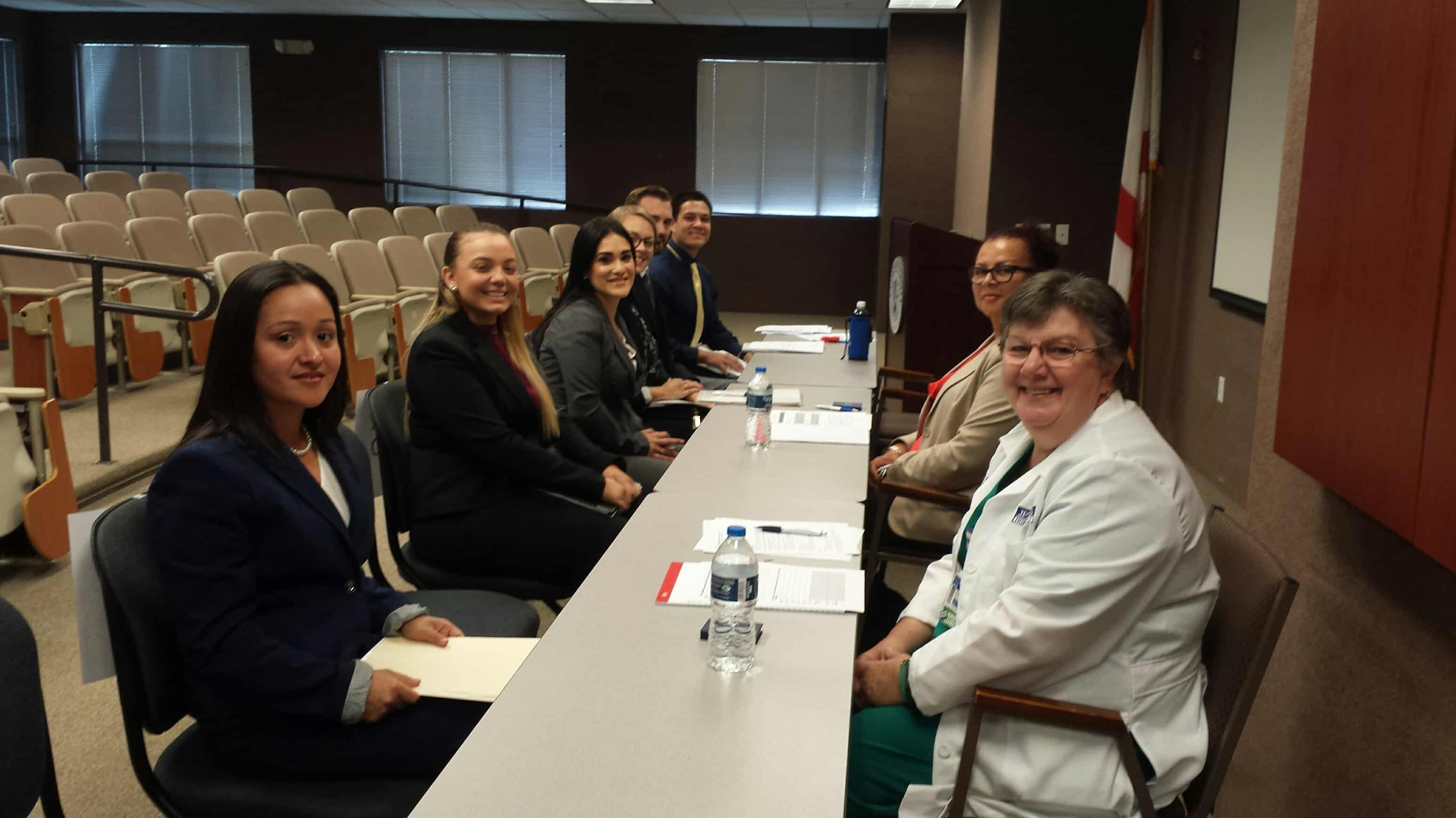 Nursing Students Participate in Mock Interviews