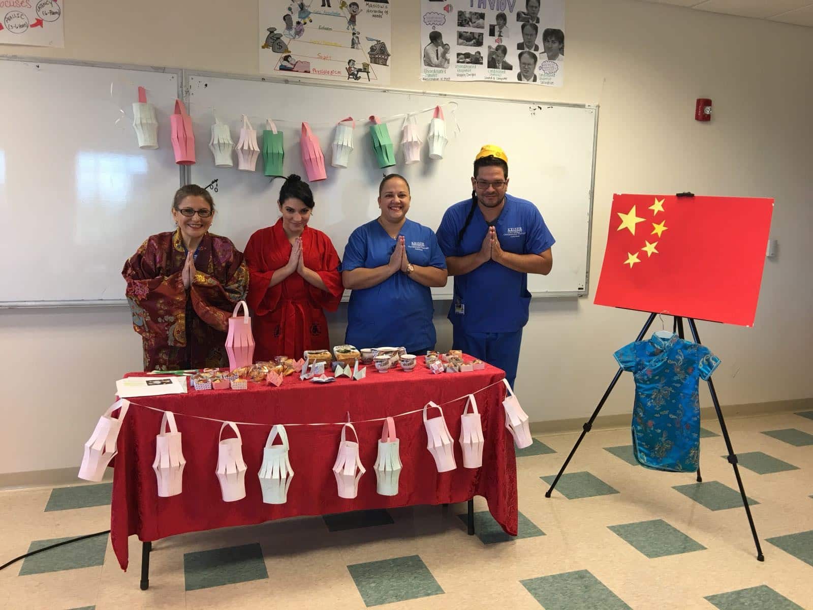 OTA Students Participate in a Cultural Fair