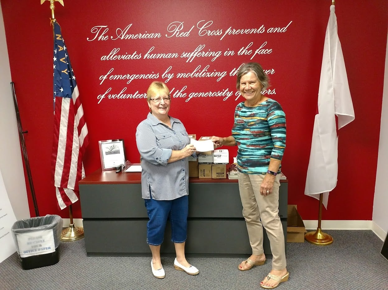 Sarasota Nursing Students Make Donation to the American Red Cross