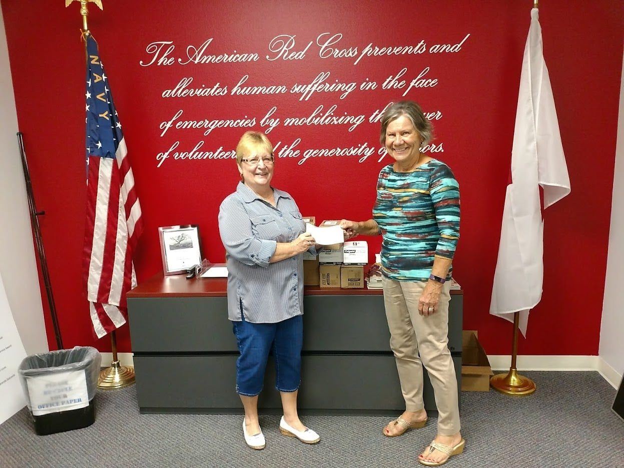 Sarasota Nursing Students Make Donation to the American Red Cross