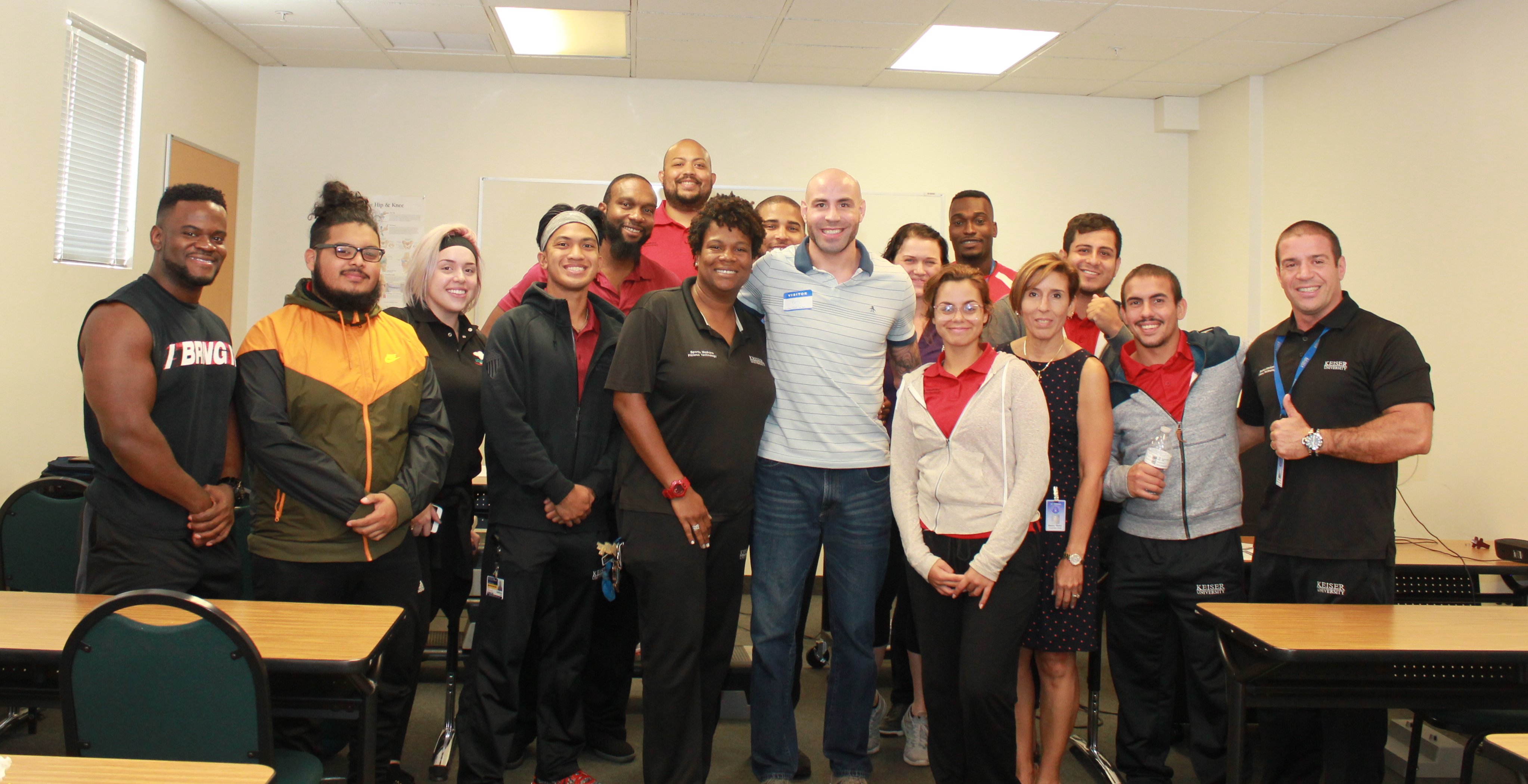 Orlando Students Attended Seminar with Ben Saunders, UFC Fighter