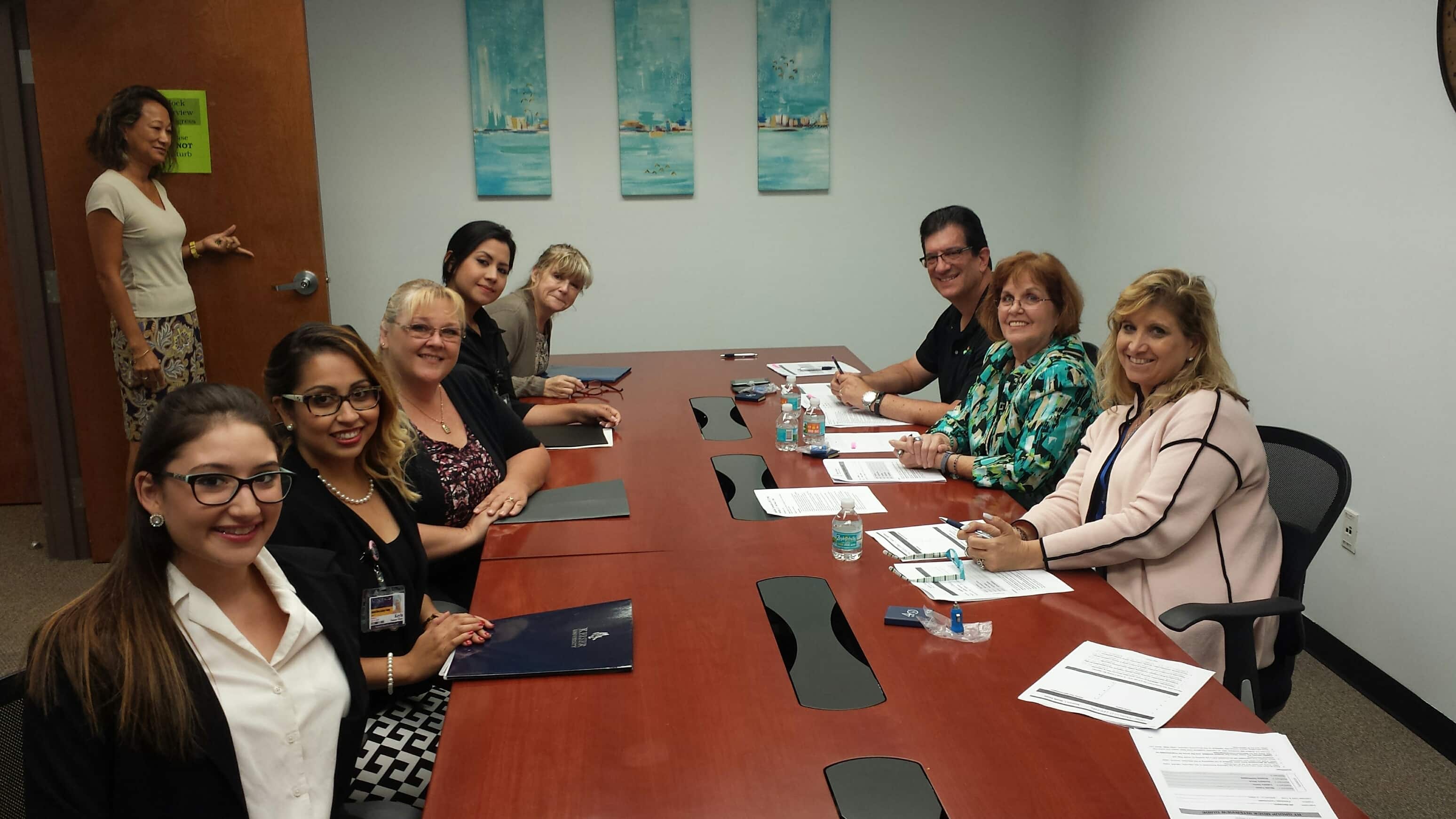 The West Palm Beach Campus Hosts Mock Interviews