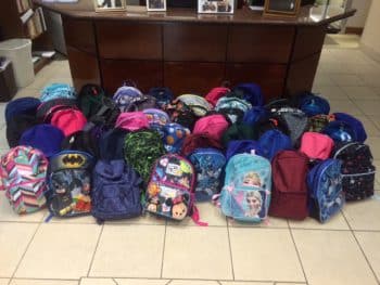 Back to School Supply Drive Completed 8.2017