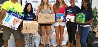 Hurricane Harvey donations Aug. 2017
