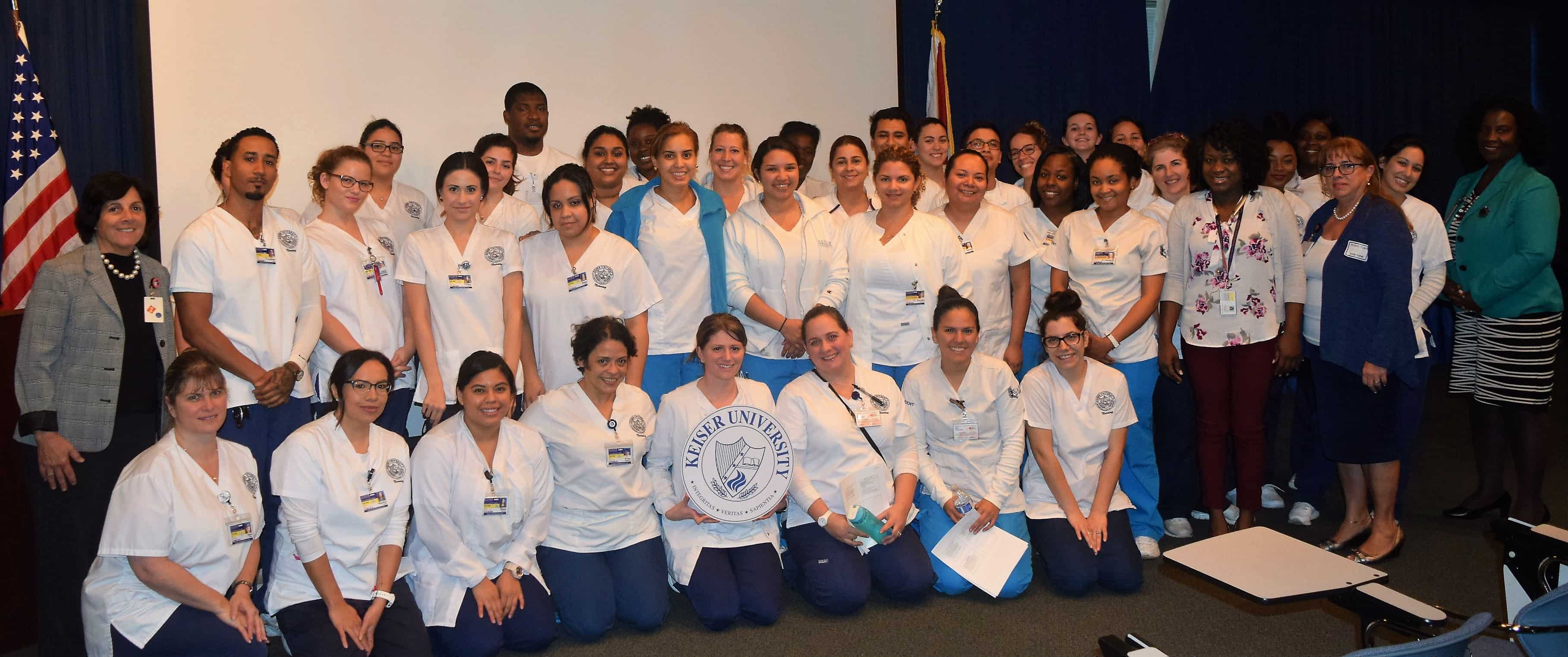 Ft. Lauderdale Nursing Students Receive Presentations from the Department of Health