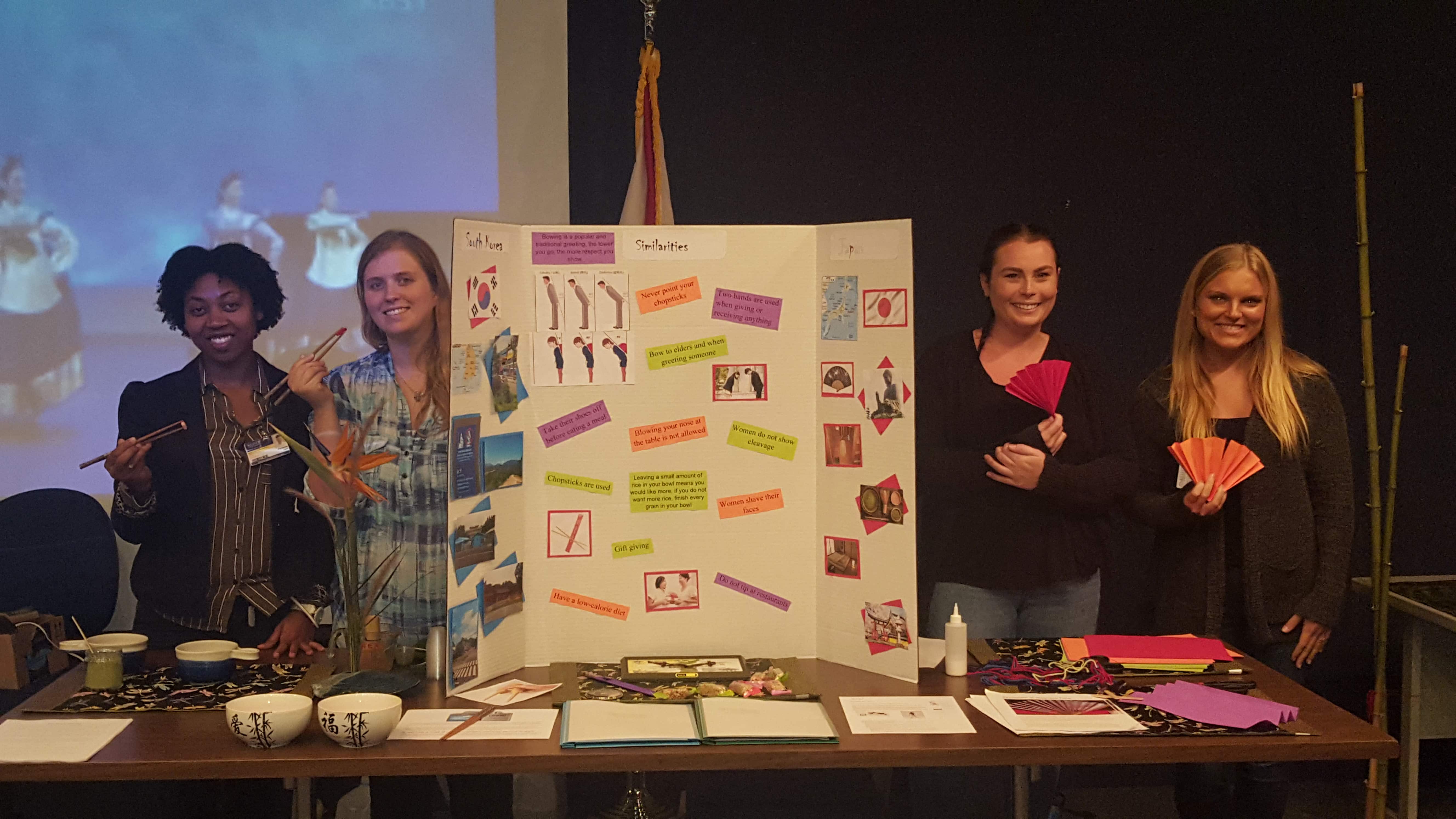 OTA Students from Daytona Hold a Cultural Expose