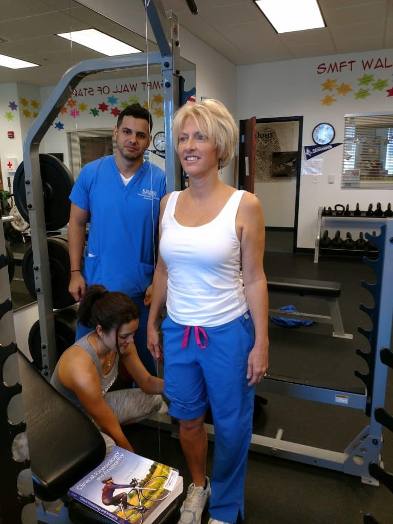 Fort Myers OTA Students Invade Sports Medicine Gym to “Posture