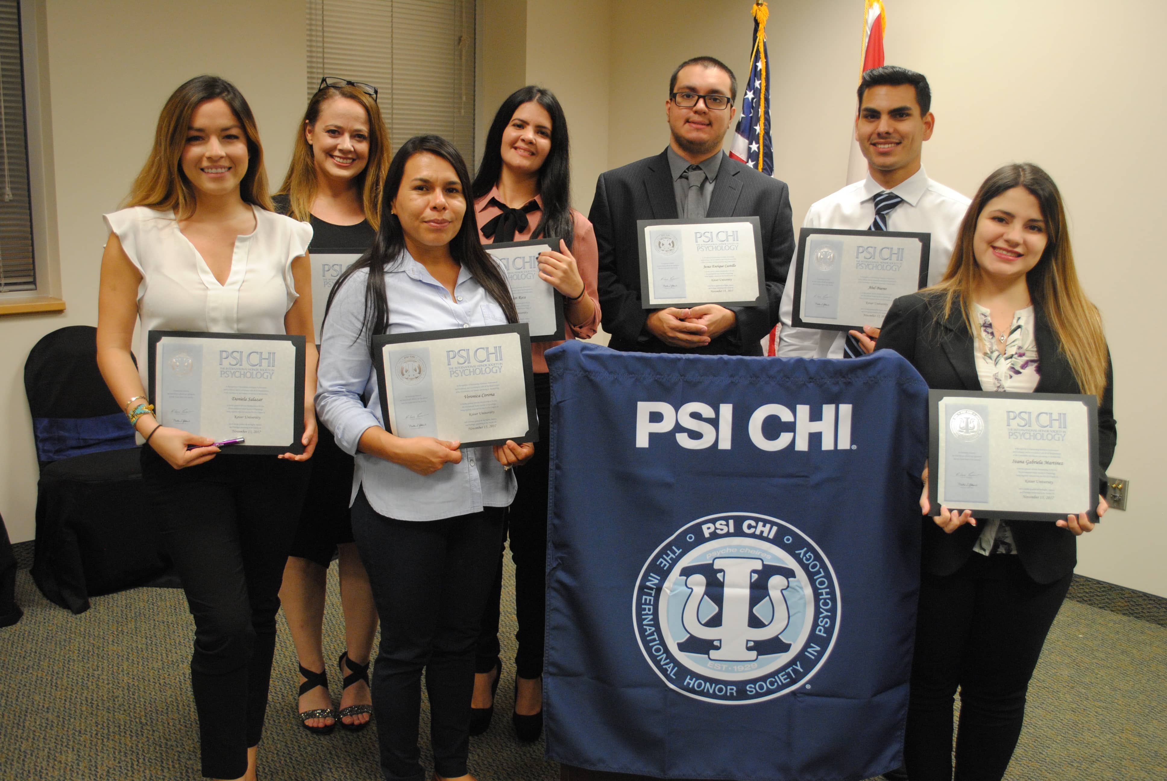 Miami Campus Holds Psi Chi Induction Ceremony