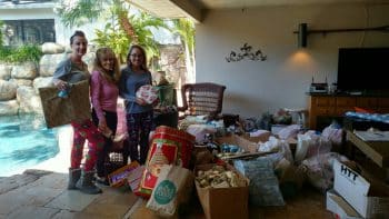 Sota Gifts Nov 2017 1 - Ota Students From The Tampa Campus Wrap Gifts For Foster Children - Community News