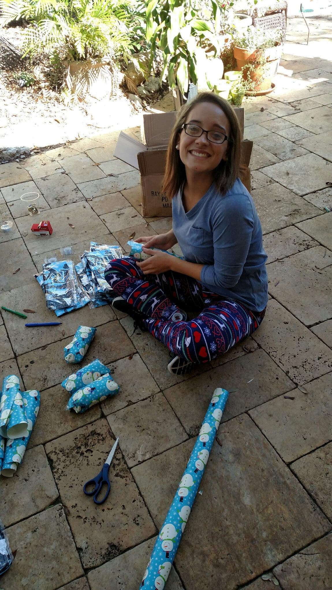 OTA Students from the Tampa Campus Wrap Gifts for Foster Children