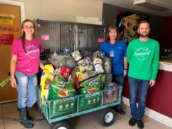 Spca Donations Nov 2017 1 - New Port Richey Makes A Generous Donation To Spca Suncoast - Community News