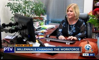 Wptv Interview Millenials Are Changing The Worforce For The Better 11 7 17 B - Wptv Story Featuring President Kimberly Lea, "millennials Are Changing The Workforce" - Featured Articles