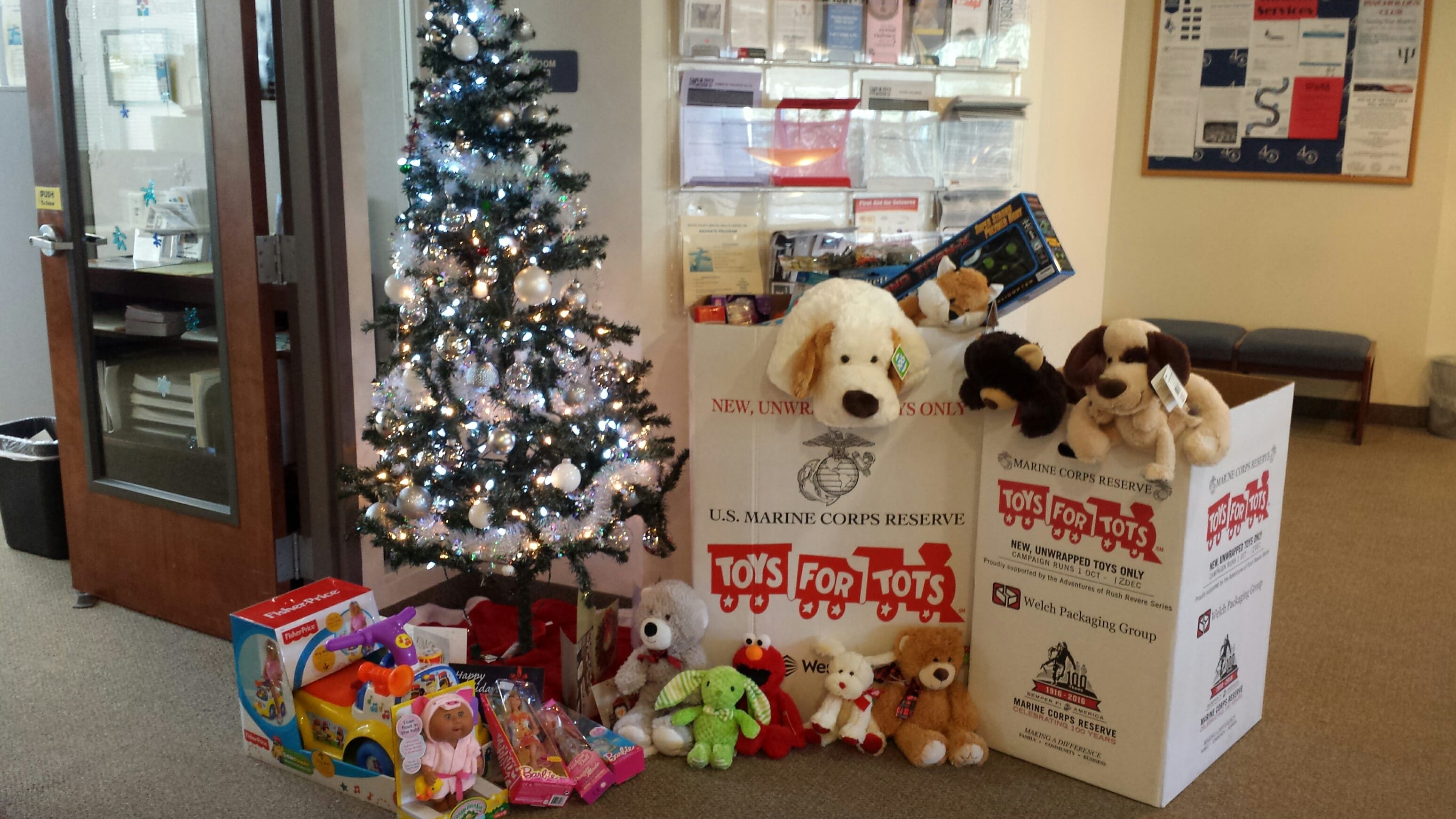 West Palm Beach Collects Toys for Tots with Interim Healthcare