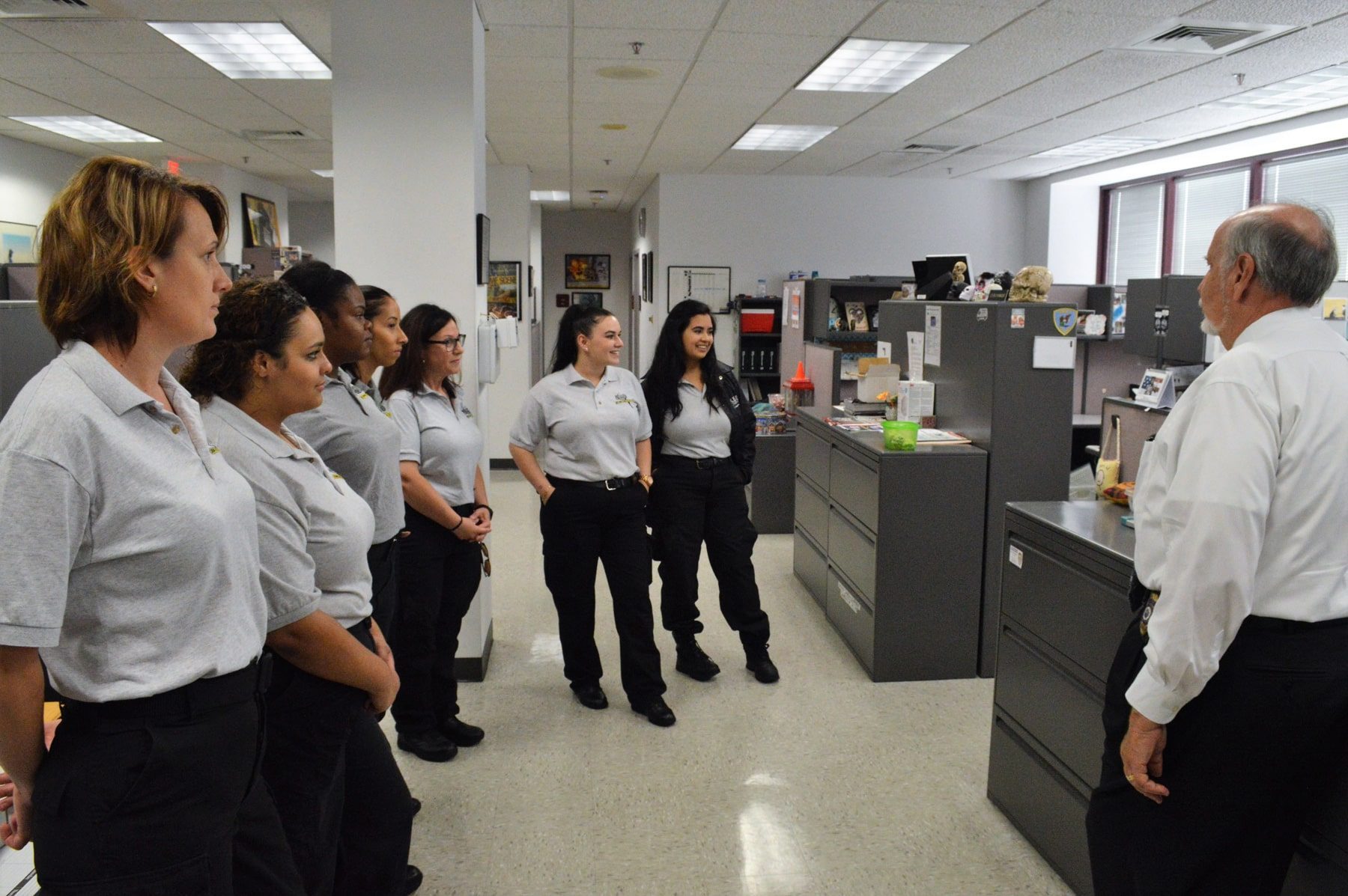 CST Students Visit West Palm Beach Police Department Crime Scene Unit